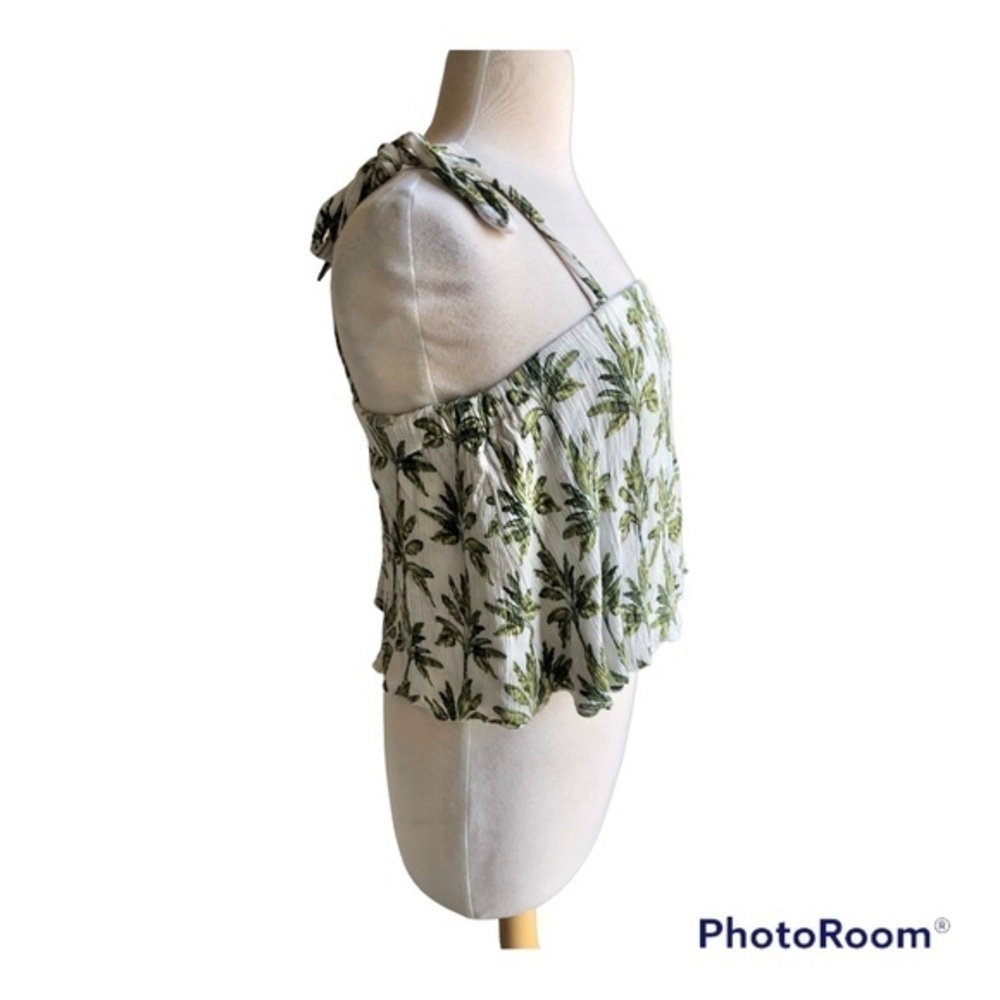 Show me your mumu palm tree print poppy swing top small - Picture 7 of 8